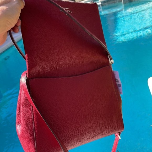 Kate Spade Leila Medium Flap Leather Shoulder Bag - Picture 4 of 16